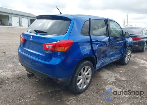 2015 Mitsubishi Outlander Sport Es из США, поврежденный, VIN 4A4AR3AUXFE032570